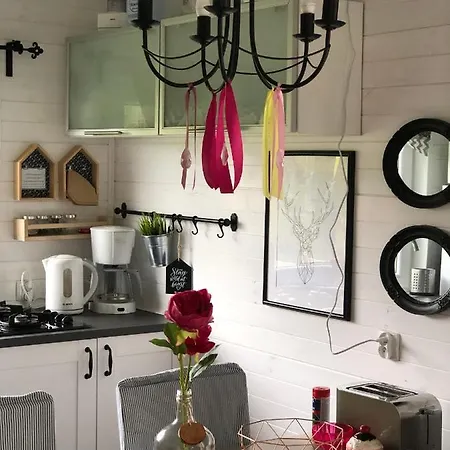 Bajkowy Rosa Na Kaszubach 롯지